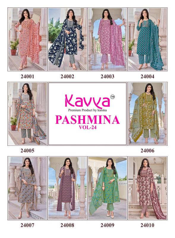 Kavya pashmina vol 24 kolkata wholesale market kurti
